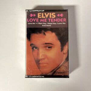 Vintage Elvis Love Me Tender Cassette 1987 Sealed